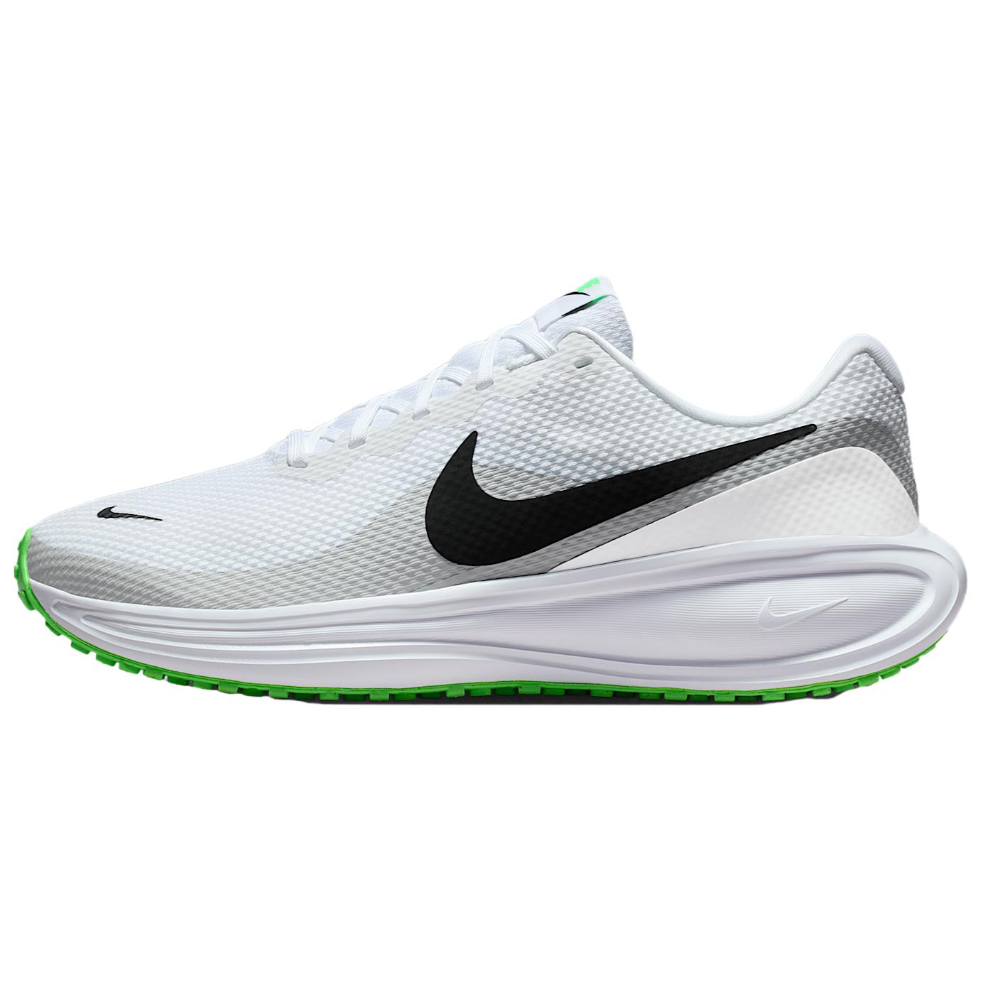 Nike Revolution 8 Extra Wide White Pure Platinum Unisex Sneakers Glacier-Blue Black HQ1996-105 43