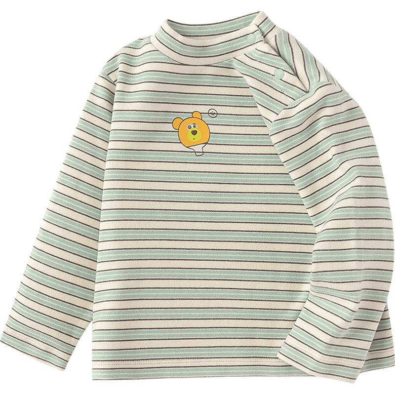 BalabalaOne Kids' Winter Semi-High Neck Long Sleeve Top
