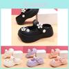 Adorable Girls Summer Sandals Princess Style Comfortable Lightweight Eva Slip On Shoes For Kids