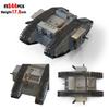 MOC WW1 Germany Military A7V Combat Tank Building Blocks Set Mark IV Male and Black Heavy Tank War Vehicle Bricks Toys Gift