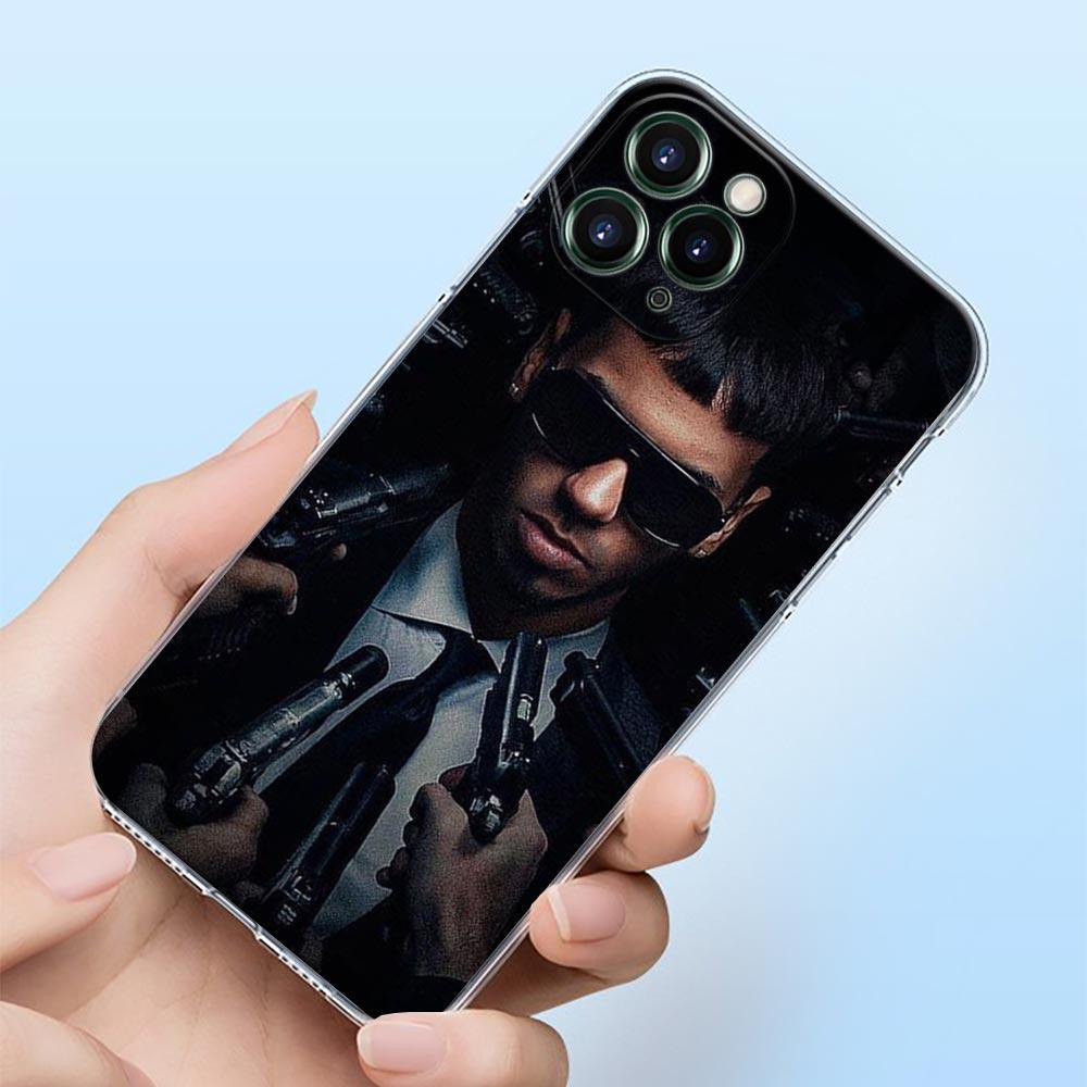 Anuel AA Real Hasta La Muerte Clear Phone Case For iPhone 15 14 13 12 11 Pro Max Mini Cases iPhone 7 8 15 Plus XS Silicone Cover
