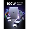 UGREEN USB-C & USB-C Cable 100W USB PD/PPS Compatible Fast Charging High Quality Stainless Steel Housing Nickel Plated E-Marker Chip Includes Cable Ti