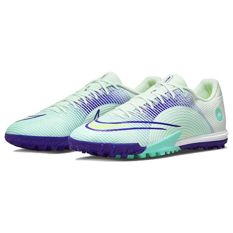 Nike Mercurial Vapor 14 Academy TF Soccer Shoes Unisex Soccer Shoes Green Purple CV0977-375