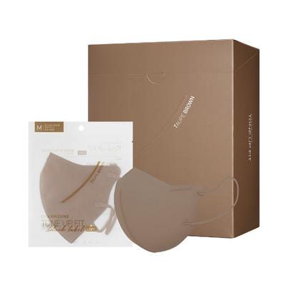 Tone Up FIT Black Label Light Mask Taupe Brown 10 Sheets