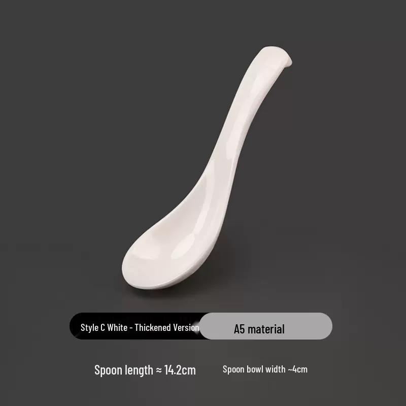 Dian A5 Melamine Imitation Porcelain Long Handle Spoons