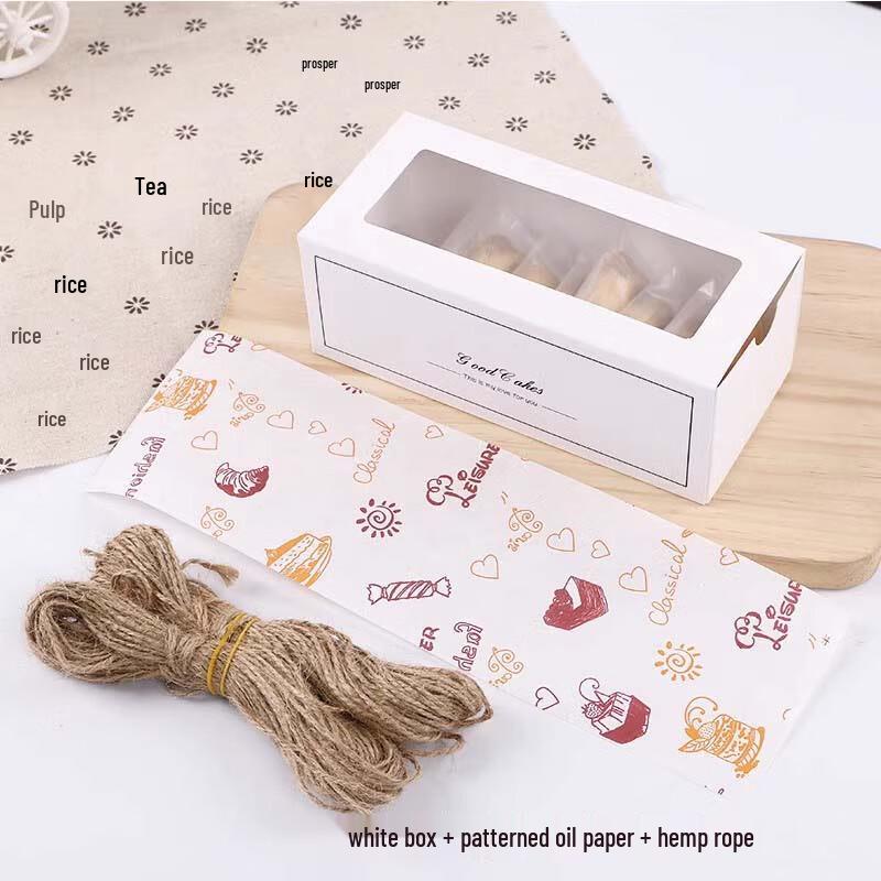 Dessert & Sandwich Packaging Kit - 100 Sets