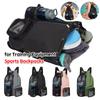 Beach Storage Backpacks Drawstring Swimming Bag with Wet Pockets Thickened Mesh Lightweight Comfortable for Training Equipment