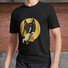 Men's and Women's T-shirts Jerry Garcia Wolf Guitar