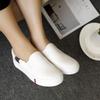 Women's Trendy Slip-On Canvas Shoes for Spring and Summer - White or Black, Casual and Versatile
