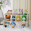 Children's Micro-Particle Building Block Animal Figurines: Creative Assembled Toys for Boys and Girls