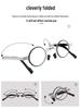 New Foldable Anti-Blue Light Screwless Reading Glasses - Unisex Pocket Design