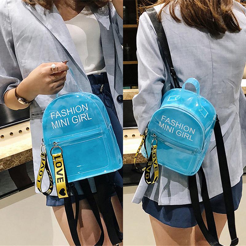 Buy Summer Transparent Backpack Fashion 