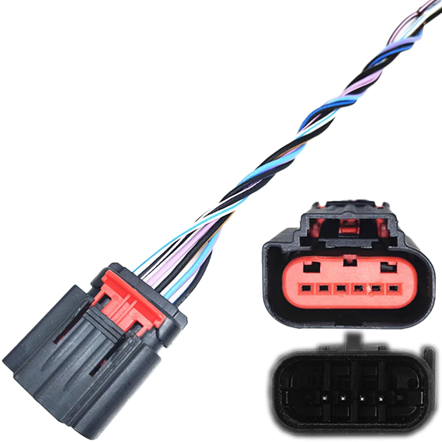 

Mass Air Flow Sensor Harness Connector Plug 3L3A-12B579-BA MAF0012 Replacement for Ford F150 F250 E150 E250 E350 Lincoln Mercury E150 Escape Explorer