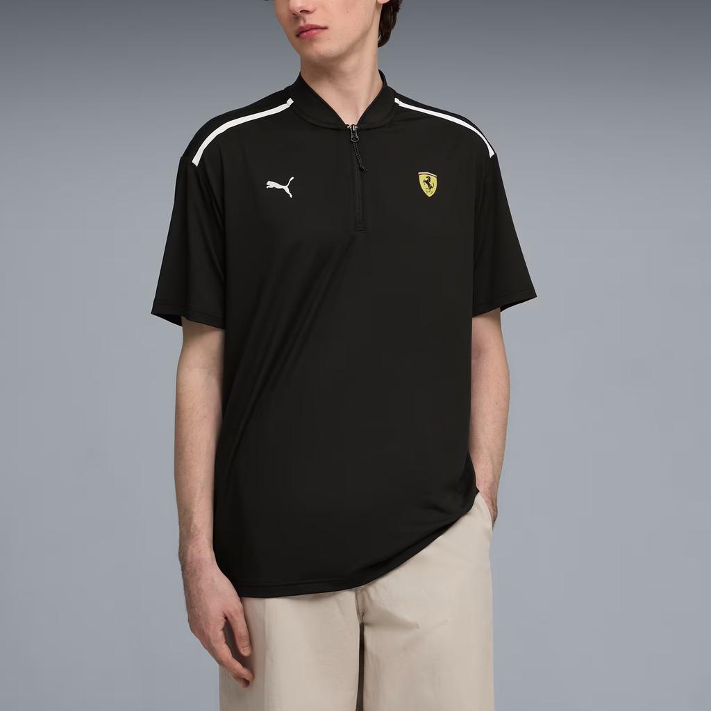 Puma Scuderia Ferrari Premium Cloudspun Polo Shirt Men Polo Shirts 634223-01