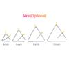 8 Inch Triangle Bell Triangolo with Metal Mallet Idiophone Steel Percussion Children Toddle Kid Rhythm Learning Early