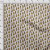 oneOone Cotton Flex Gray Fabric Kalamkari Kathakali Fabric For Sewing Printed Craft Fabric By The Yard 40 Inch
