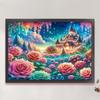 Full Embroidery Eco-cotton Thread 11CT Printed Landscape Cross Stitch Kit Art