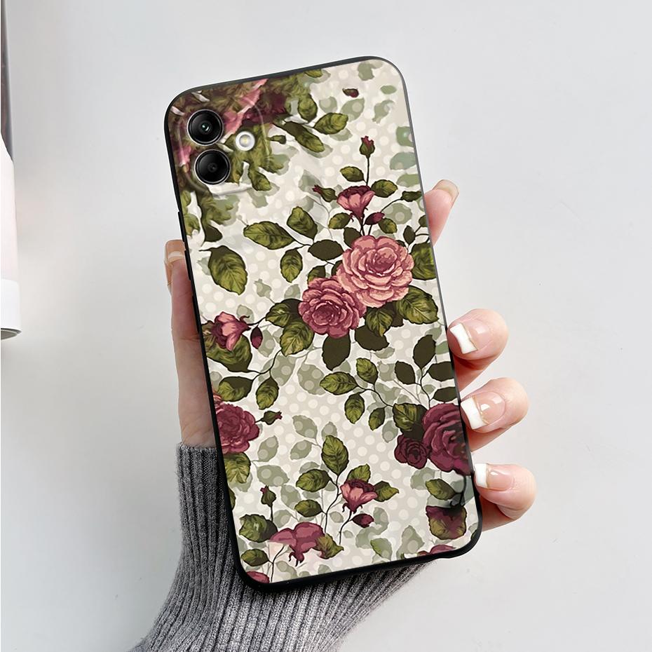 For Samsung Galaxy A04 A04E A04S Phone Case Stylish Painted Protection TPU Silicone Back Cover For Samsung A 04 E S Bumper Shell
