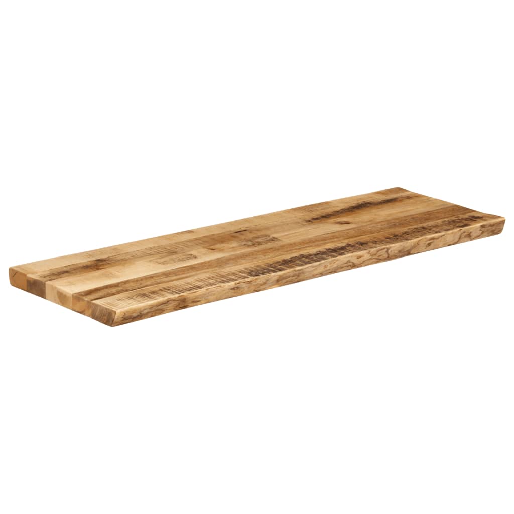 Vidaxl Blat Stołu Z Naturalną Krawędzią, 110X40X3,8 Cm, Drewno Mango