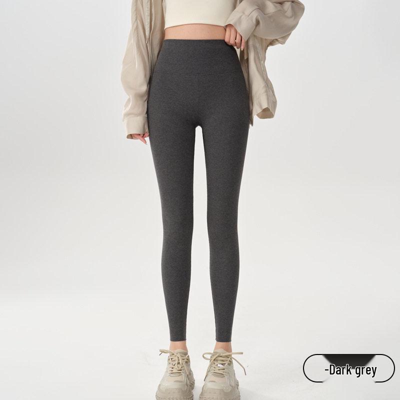 

Women s High-Waisted Ribbed Slim-Fit Cotton Pants: Versatile Base Layer for Spring/Autumn 2026 XL (suitable for 131-150 jin)