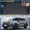 Car Trunk Mat For Chery Chirey Omoda 5 C5 2022 2023 2024 2025 Anti-dirty Cargo Boot Mats Storage Cushion Carpet Auto Accessories
