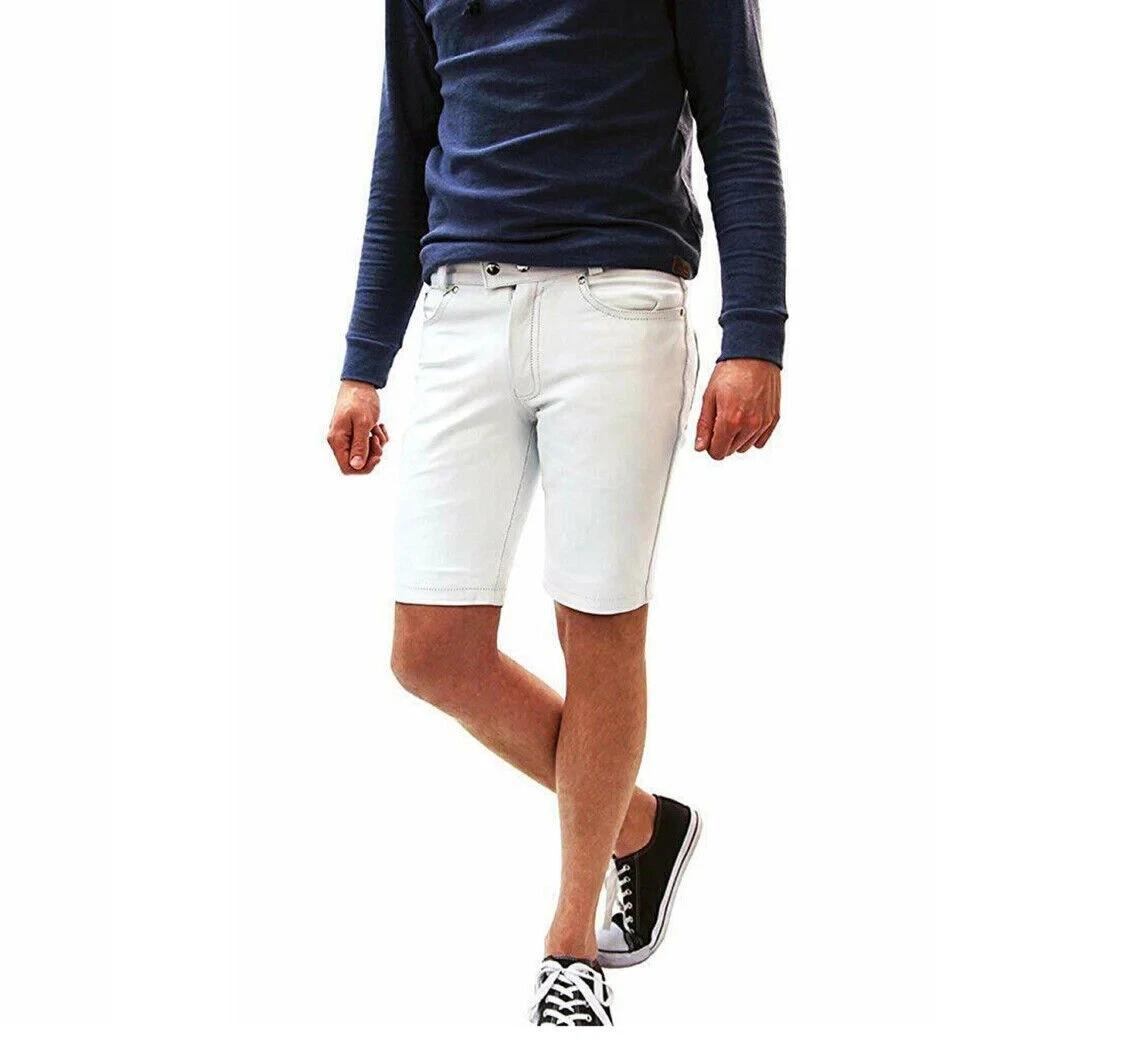 

Кожа Ягненок Мужские Байкерские Спортивные Уникальные Натуральные Белые Боксеры Стильные Шорты 100% 28 ( X-Small ) белый