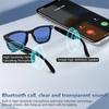 BT 5.3 Smart Glasses 2 In 1 Earphone Bilateral Stereo Sound Effects Intelligent Touch Control Sunglasses Voice Assistant