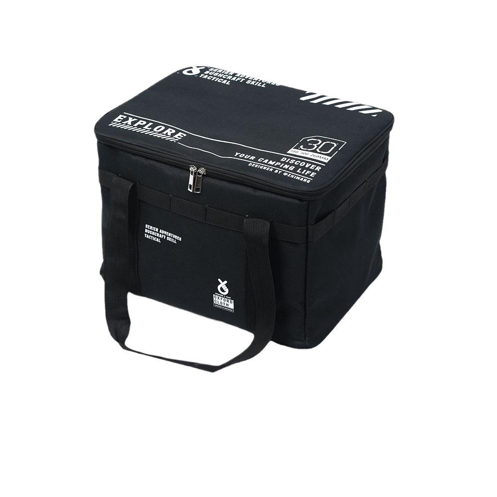 30L Outdoor Storage Bag for Cookware and Gas Cans - Anti-Collision Camping Picnic Bag