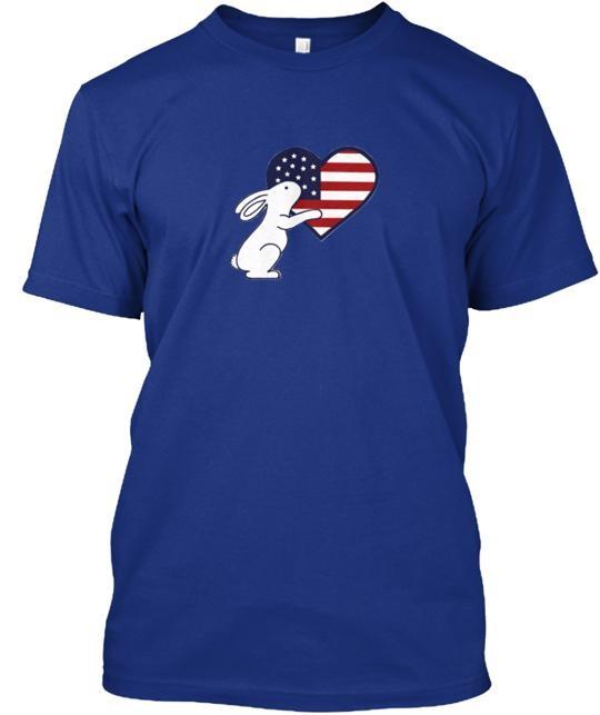 

Patriotic bunny T-Shirt Size S to 5XL XXXXL