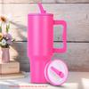 Reusable Tumbler Cover Spill Proof Reusable Straw Cap Splash Resistant Dustproof Tumbler Lids for Stanle Y 40oz Mug Accessories
