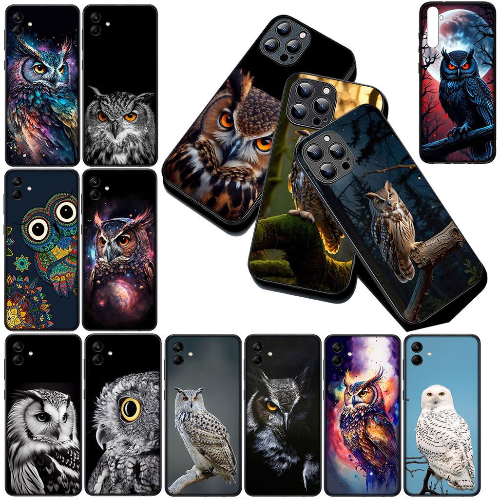 Bird Owl Cartoon Phone Cover for Motorola Moto G06 G86 G57 G14 G34 G24 A54 G15 G17 Power G77 G87 Protective Case