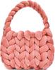 Xiaohongshu Velvet DIY Handmade Woven Crystal Yarn Handheld Messenger Bag