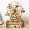 DIY 3D Wooden Ferris Wheel Puzzle - Educational and Creative Assembly Toy