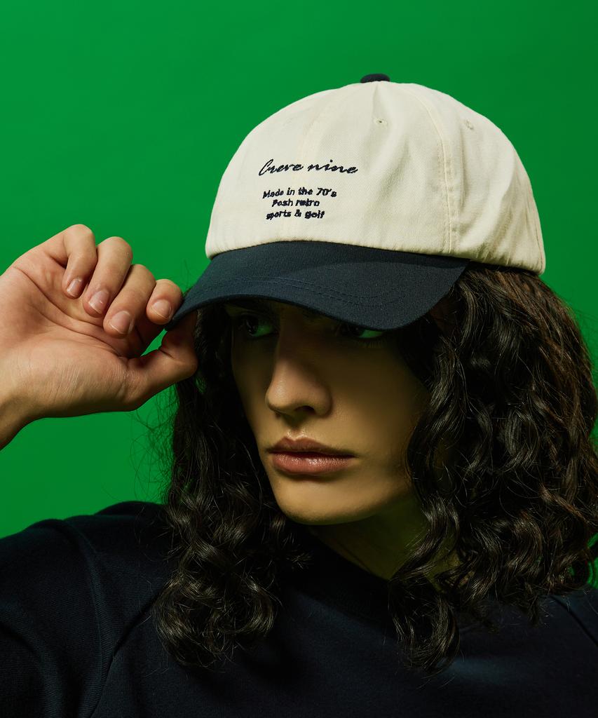 CREVE9 Retro Two-Tone Ball Cap Na