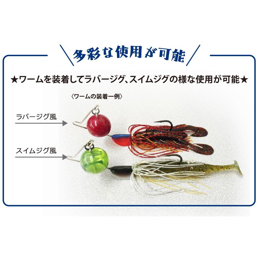 Spinnerbait 3DB Knucklebait 14g Gizzard Shad Lure YO-ZURI R1302-GZSH