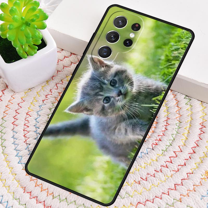 Pets Animals Cute Silicone Phone Case For Samsung Galaxy note 10 pro S26 S25 S24 S23 S22 S21 Plus S25Ultra Capa Cover
