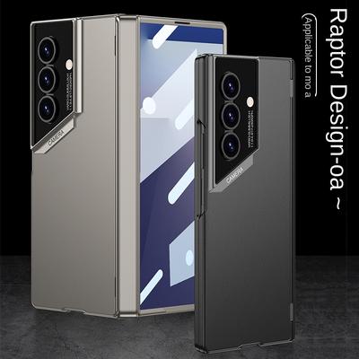 Carcasă pentru Telefon Mobil Samsung Galaxy Z Fold7 Carcasă Pliabilă Coajă Film Ultra-Subțire Raptor Gaură Fină Lentilă Acoperire Completă Dură AD11315