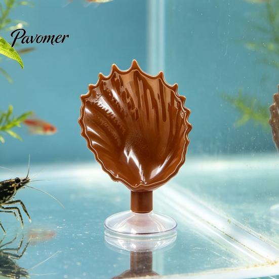 Colorful Aquarium Decor Betta Fish Hammock, Shell Resting Pad with Suction Cup, Cup Bed for Bubble Nesting Habitat Tank, Accessories Hammock