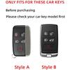 TPU Car Key Case Remote Cover Shell Holder Chian Fob For Land Rover New RangeRover Sport Evoque Freelander Velar Discovery LR5