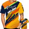 BRP Can Am 3D Print Sports  Breathable Men T-shirt Outdoor Moto Team Fan Uniform Parent-child Short Sleeve Clothing Top