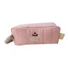 Pen Bag Embroidered Cosmetic Bag Stationery Box High Quality Embroidery Pen Case For Travel School Makeup