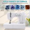 EU Stock 818 Mini Household Electric Household Sewing Machine Free Arm Speed Pedal Quilting FR Machine a Coudre Portable