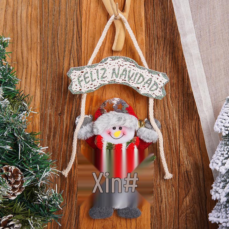 Christmas Fabric Doll Ornaments Collection - Small Hanging Tree Decorations & Gifts