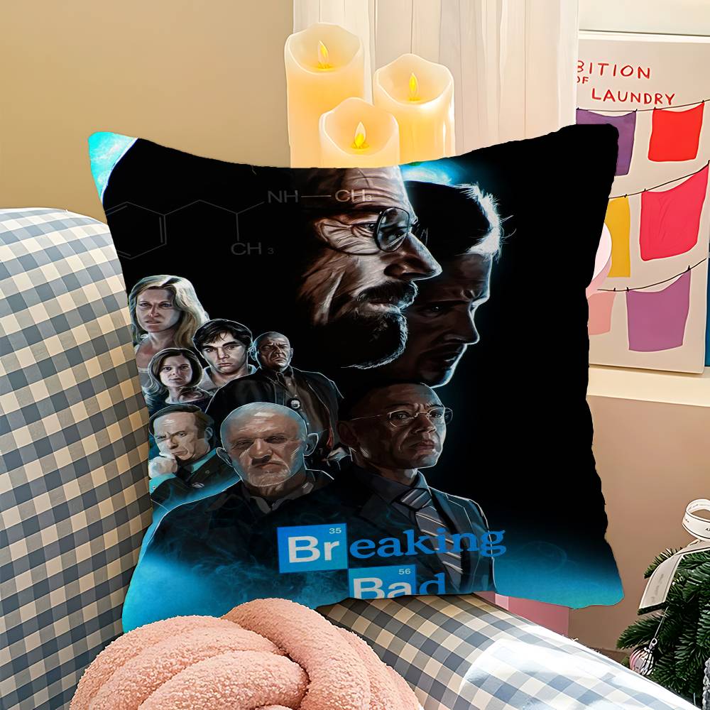 Classic Movie Breaking Bad Pillow Gift Home Office Decoration Pillow Bedroom Sofa Car Cushion CoverPillow Case