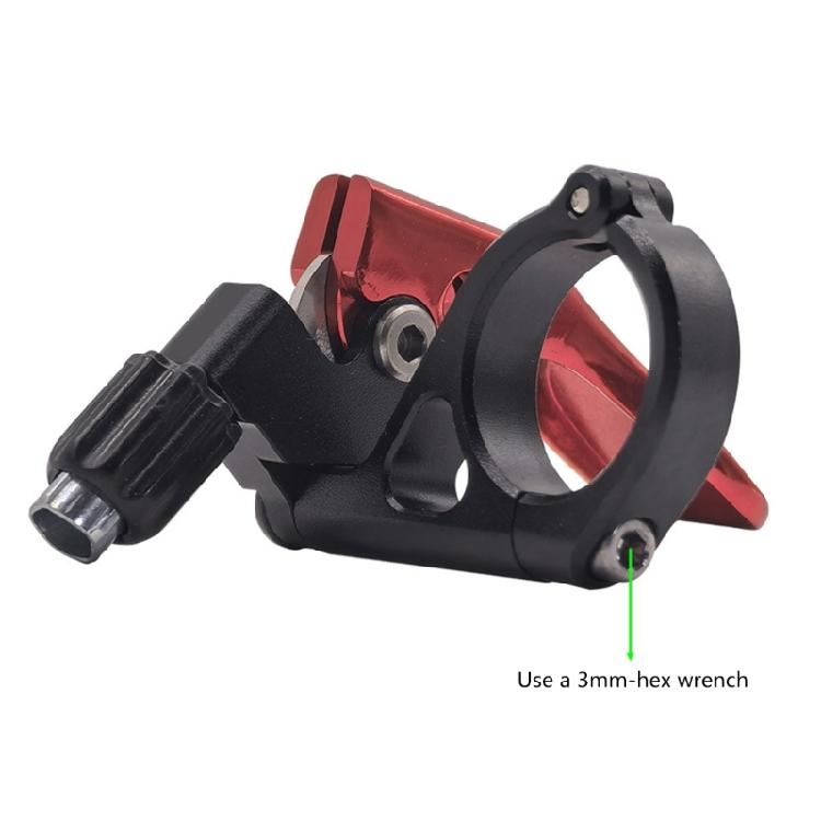 Aluminum Alloys Bike Dropper Post Remote Lever Bike Seats Tube Height Cable Adjustable Lever Easy to Installation