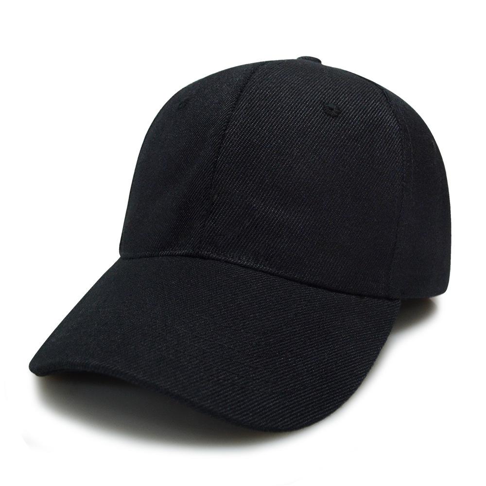 Unisex Solid Color Duckbill Hat: Korean-Style Baseball Cap for Spring & Autumn Outdoor Travel
