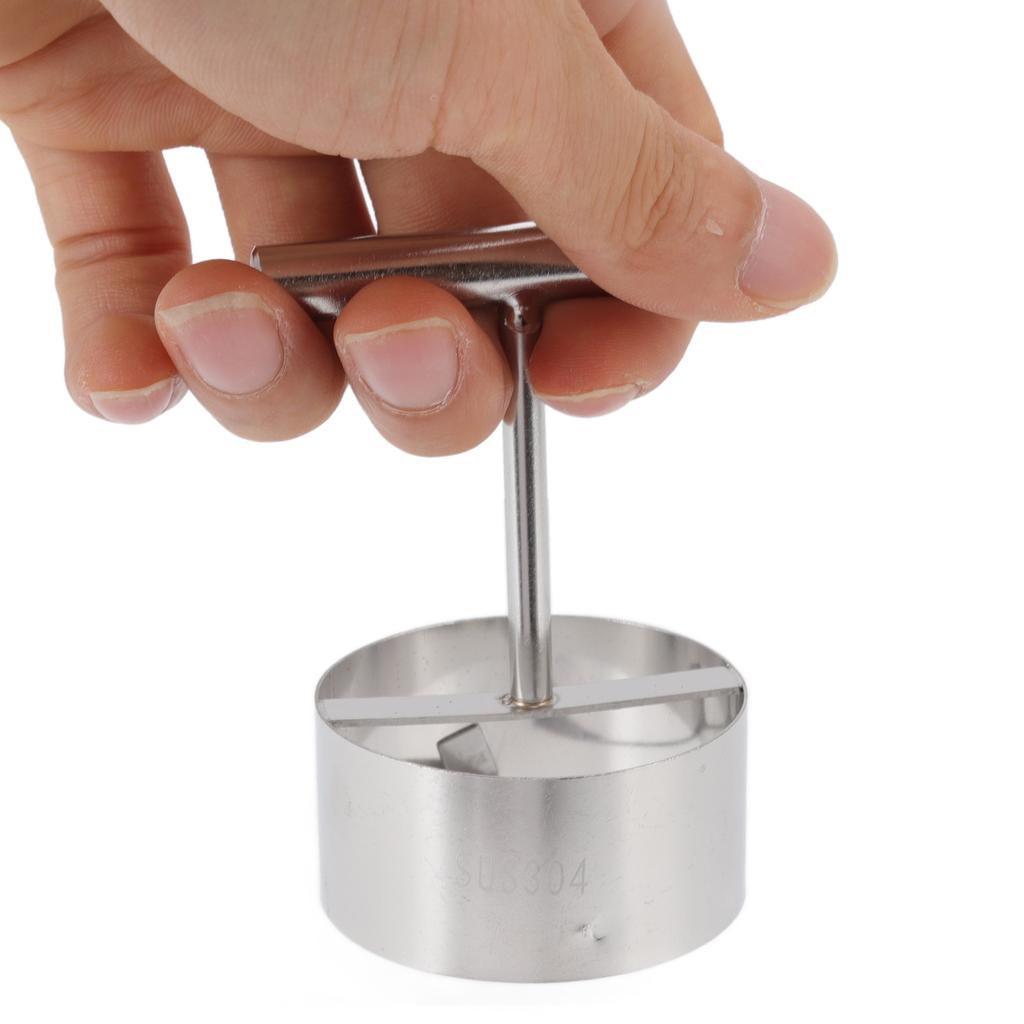 Usuwacz gniazd nasiennych jabłek ze stali nierdzewnej, usuwacz gniazd nasiennych owoców z ergonomicznym uchwytem do kuchni domowej L