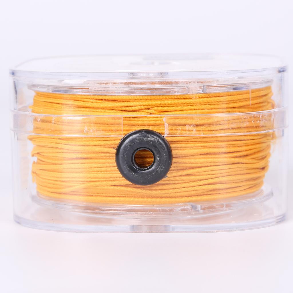 0.8-1.5mm DIY Beading Stretch Rubber Band Elastic Thread Cord with Box Round Beading Wire Jewelry Making