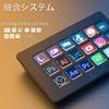 MAMBASNAKE x AJAZZ AKP153 Studio Stream 15 Macro Trigger Actions in Apps and Software Like Custom Console for Live Video Deck, Controller, Keys, OBS,