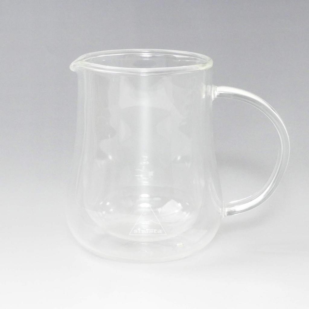 Shasta Drip Pot Clear 420ml Pot with Coffee Dripper TWG-C-026